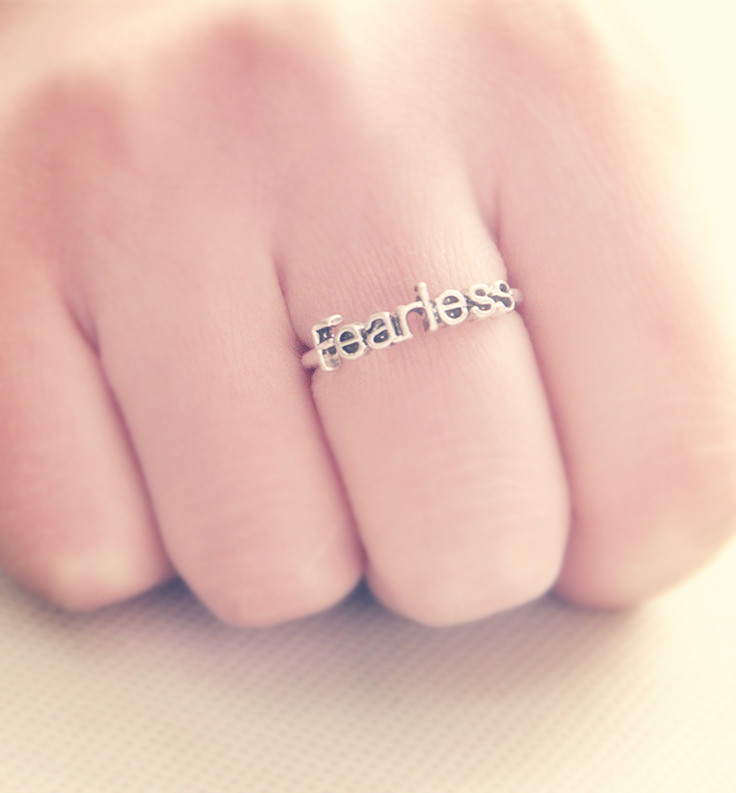 'fearless' Ring (2 Colors!)