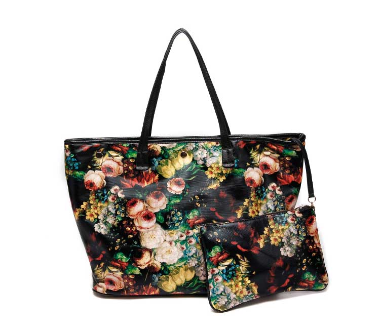 Baroque Oil Painting Floral Tote Bag (with Inner Bag) on Luulla